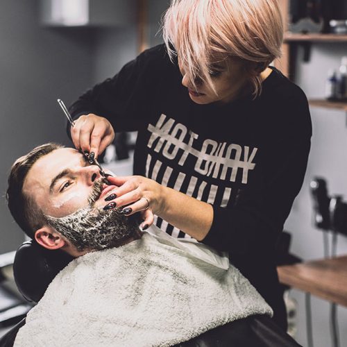 Busy Men Simple Haircut